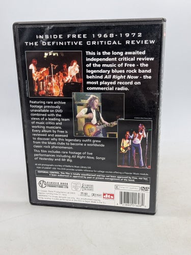 Free - Inside Free 1968-1972 - DVD
