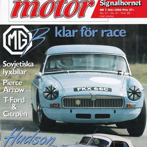 Classic 1992-7 Citroen B11 Sport..Hudson..MG MBG 1964