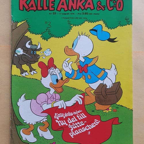 Kalle Anka & Co nr 33 från 1978