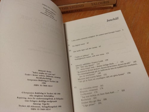 Solen smälta ner som snö - Torsten Weimarck. Bok. Fine plus