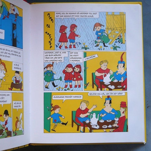 Pippi ordnar allt. Ingrid Vang Nyman & Astrid Lindgren , seriebok