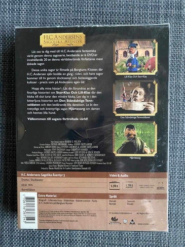HC Andersens sagolika äventyr - DVD, CD, Bok NY