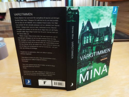 Vargtimmen av Denise Mina. Bok. Very Fine plus