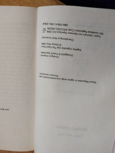 Vargtimmen av Denise Mina. Bok. Very Fine plus