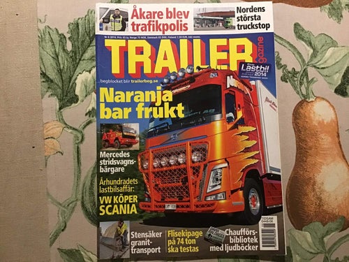 TRAILER NR 6 2014 BJÖRNO ÅKERI,,MATS I VÄNERSBORG,BERGNINGSBILÖREBRO TRUCKSTOP