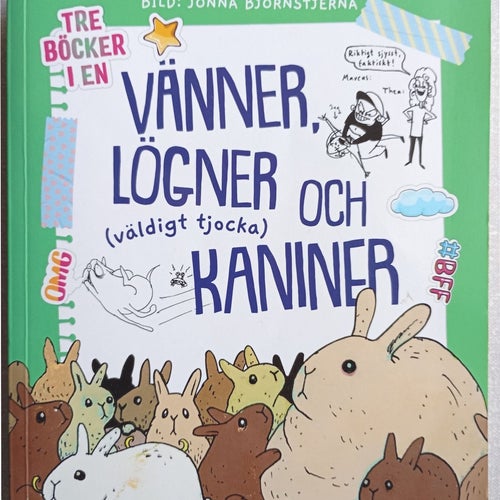 Vänner, Lögner och (väldigt tjocka) Kaniner av Siri Spont, 2021