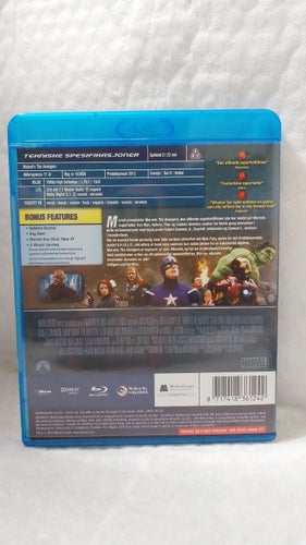 The Avengers Blu-Ray (Norsk utgåva / Svensk text)