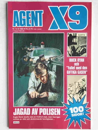 Agent X9 - 1984:13 Oläst! Med pren.kupong