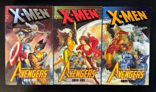The Avengers X-Men: Gamma Quest Trilogy Book 1, 2, 3 av Greg Cox