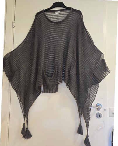 HELLE G BY UNIK LIN TUNIKA OVERHANG L- XXXL