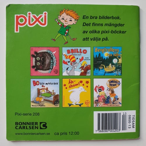 Pixi Bok "Bo blir mörkrädd" av Morten N. Pedersen