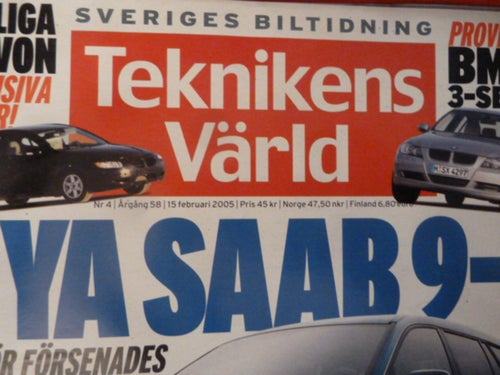 TEKNIKENS VÄRLD, NR 4, 2005, TIDNING