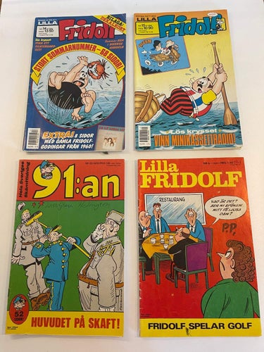* BLANDAD BUSKIS , Bl.a 47:an Löken , Lilla Fridolf , 91:an *