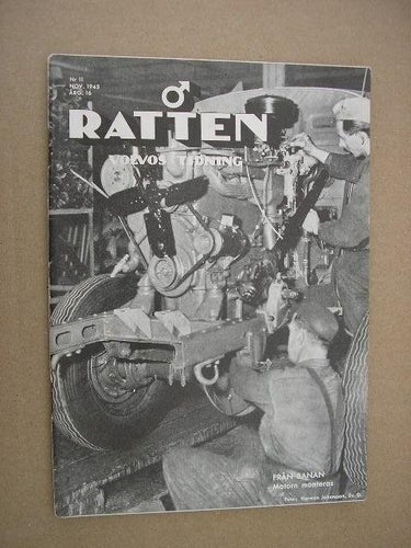 VOLVO Tidning Ratten 1945 Nr. 11