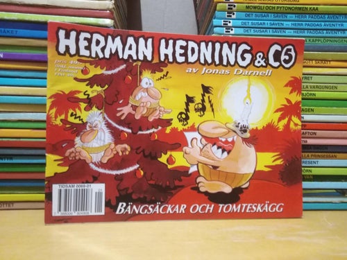 Herman Hedning & Co Nr 5 Bängsäckar och tomteskägg. Very Good plus