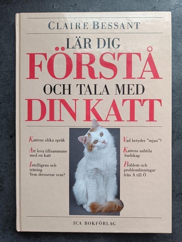 Bok Lär dig förstå och tala med din katt