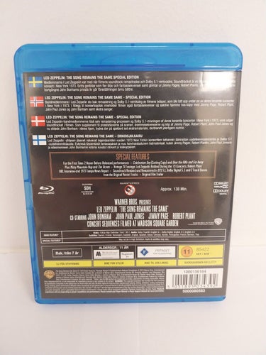 Led Zeppelin – The Song Remains The Same - Blu-Ray 2010