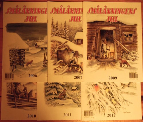SMÅLÄNNINGENS JUL 2006 - 2012 ( 6 st )