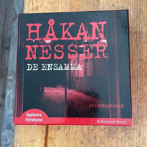 Håkan Nesser - De ensamma (Ljudbok CD)