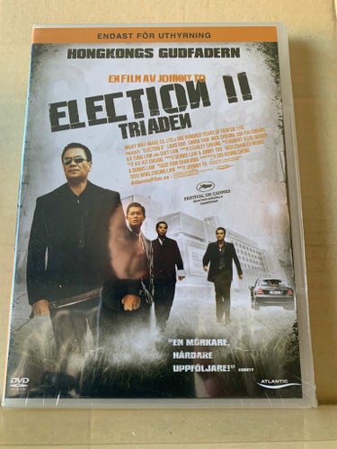 Election 2 Triadem, INPLASTAD, Dvd