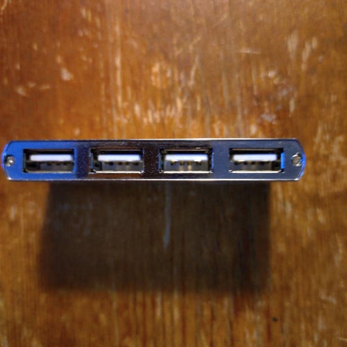 DELTACO UH-410 4-portars USB 2.0 Hub