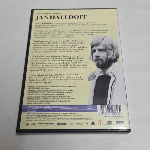 Fyra klassiska filmer av Jan Halldoff, Jack, Klippet, Rötmånad, Firmafesten DVD