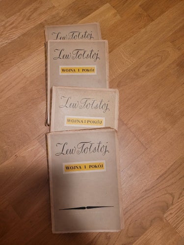 Lew Tolstoj från 50 talet, på polska Wojna i Pokoj