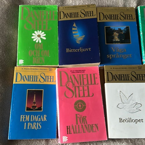 Danielle Steel-Lot 4-📚 7 böcker 📚