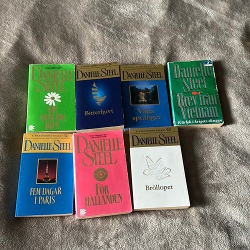 Danielle Steel-Lot 4-📚 7 böcker 📚
