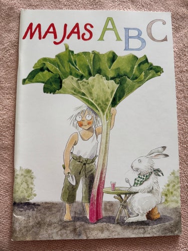 Maja's ABC Att lära bokstäver alfabetet häfte