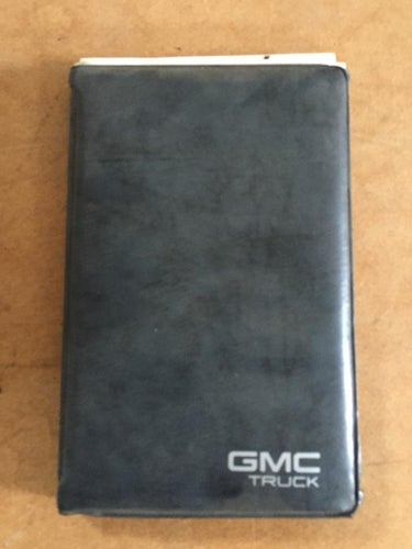 1990 GMC Sierra Owner's Manual