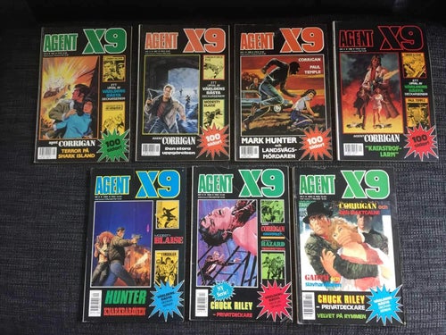 AGENT X9 / 7st / 1987-1990