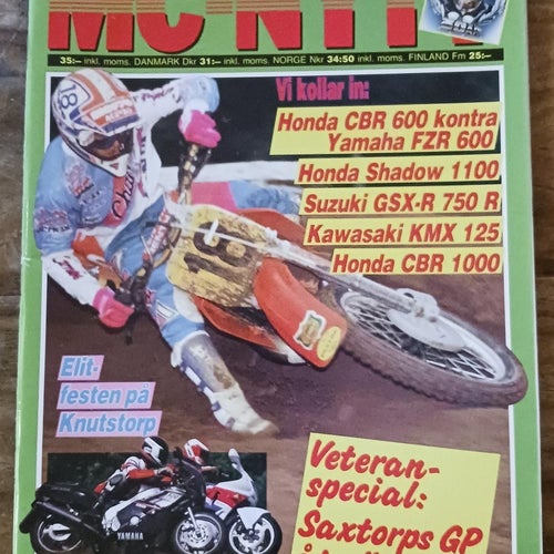 MC-Nytt / Nr 7 - 1989 / Harley Davidson Motorcycle Magazine