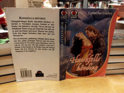 Hawkfells Hövding av Catherine Coulter. Casino roman, Bok. Very Fine