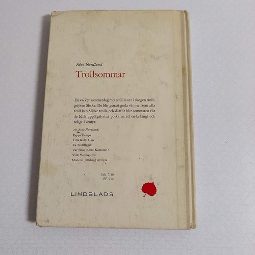 Trollsommar av Aino Nordlund (inb) 1961