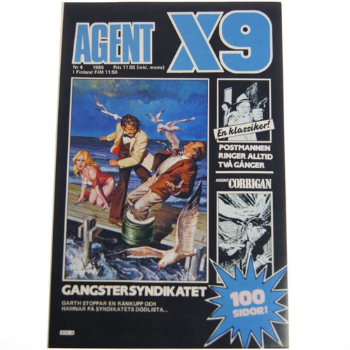 Agent X9 - 1986 - NR 4 - Postmannen ringer alltid två gånger