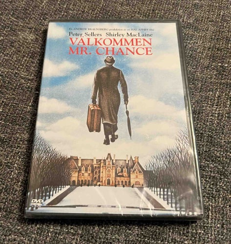 VÄLKOMMEN MR CHANCE - BEING THERE (1979) INPLASTAD SVENSK UTGÅVA! SÄLLSYNT!