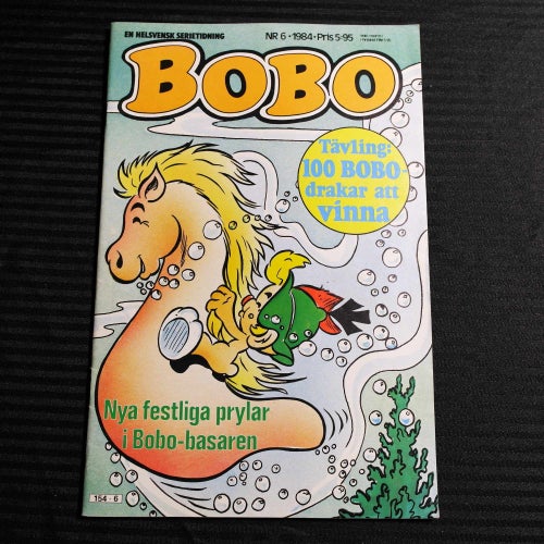 Bobo - 1984 - NR 6 - Bobo och sjöhästarna