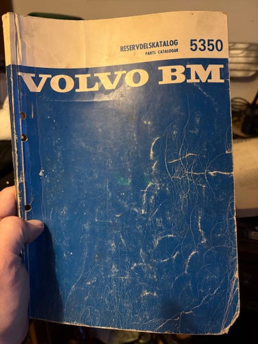 Volvo BM Reservdelskatalog 5350 DUMPER