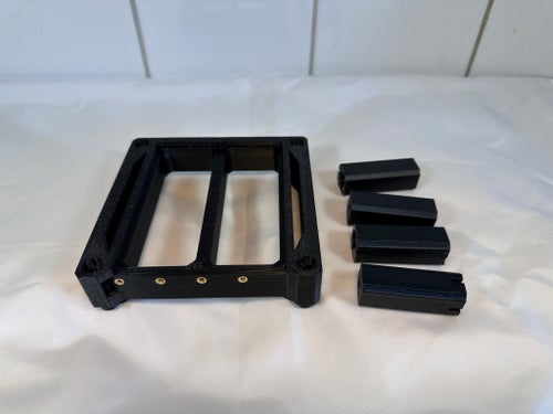 Vertical GPU Stand - Open Air Graphics Card Cooled Frame For 140mm Desktop Fan