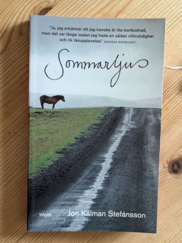 Sommarljus av Jón Kalman Stefánsson, 2008