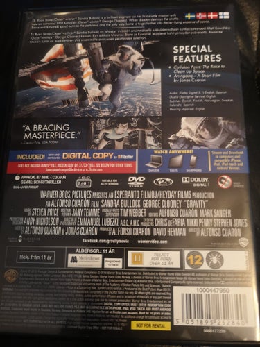 Gravity Sandra Bullock George Clooney