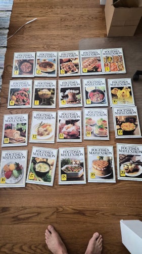 Fogtdals Matlexikon - Stora Svenska Kokboken - Komplett serie (20 böcker)