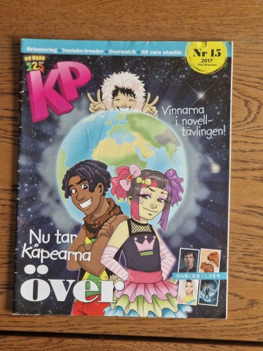 KP Kamratposten Bonniers 67st tidningar mellan 2015-2024