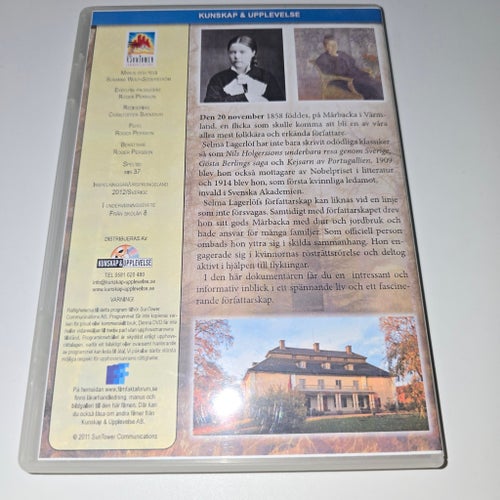 Svenska Författare - Selma Lagerlöf (DVD)