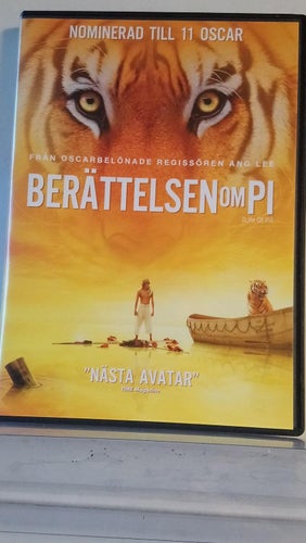 Berättelsen om Pi, dvd