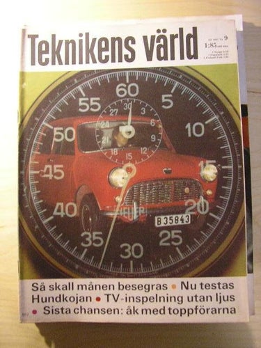 TEKNIKENS VÄRLD NR 9 1967 TEST: BMC 850