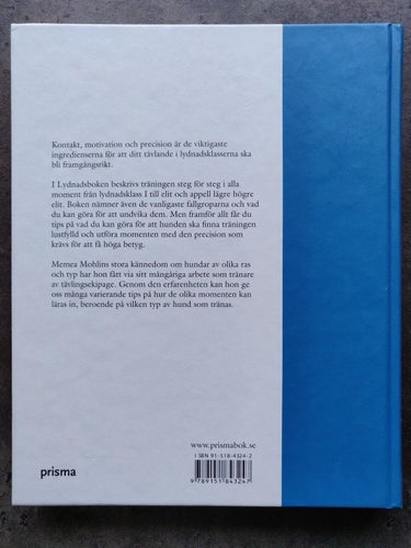 Lydnadsboken- I- II- III - Appell. Lägre. Högre. Elit - Kommunikation Bok Hund