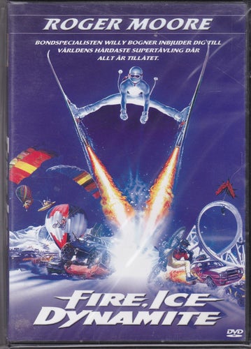 DVD / Fire, Ice Dynamite / Roger Moore, Shari Belafonte / Ny & Inplastad