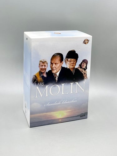 Lars Molin - Samlade klassiker. Box med DVD-skivor med sammanlagt 7 filmer.